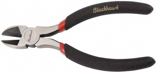 Blackhawk by Proto - 6-1/2" OAL, 10 AWG Capacity, Diagonal Cutter - 13/16" Jaw Length x 7/8" Jaw Width, Cushion Grip Handle - Apex Tool & Supply