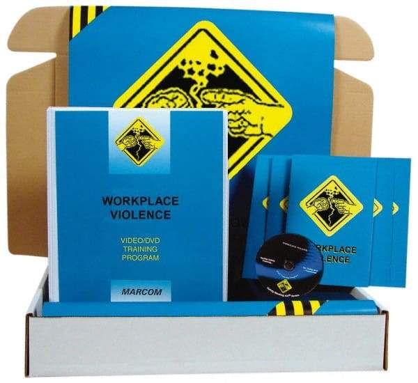 Marcom - Workplace Violence, Multimedia Training Kit - 14 Minute Run Time DVD, English and Spanish - Apex Tool & Supply