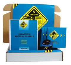 Marcom - Hazardous Materials Labels, Multimedia Training Kit - 22 Minute Run Time DVD, English and Spanish - Apex Tool & Supply
