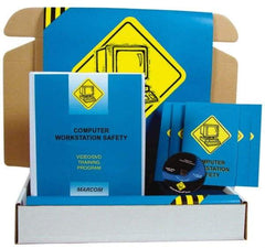 Marcom - Computer Workstation Safety, Multimedia Training Kit - 18 Minute Run Time DVD, English and Spanish - Apex Tool & Supply