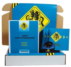 Marcom - Using Fire Extinguishers, Multimedia Training Kit - 18 Minute Run Time DVD, English and Spanish - Apex Tool & Supply