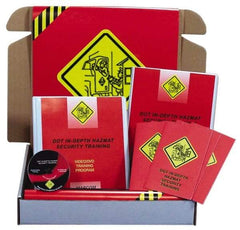 Marcom - DOT In-Depth HazMat Security, Multimedia Training Kit - 16 Minute Run Time DVD, English and Spanish - Apex Tool & Supply