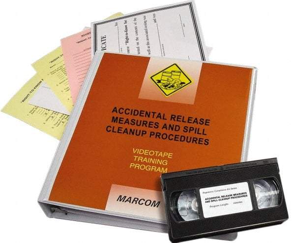 Marcom - Introduction to HAZWOPER Retraining, Multimedia Training Kit - 23 min Run Time DVD, English & Spanish - Apex Tool & Supply