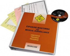 Marcom - Exposure Monitoring & Medical Surveillance, Multimedia Training Kit - 20 min Run Time DVD, English & Spanish - Apex Tool & Supply