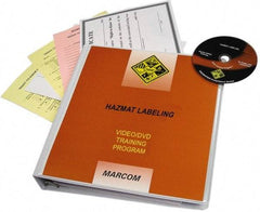 Marcom - HazMat Labeling, Multimedia Training Kit - 21 min Run Time DVD, English & Spanish - Apex Tool & Supply