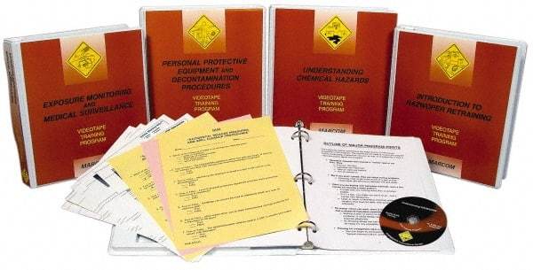 Marcom - Annual 8-Hour Retraining Series, Multimedia Training Kit - DVD, 4 Courses, English & Spanish - Apex Tool & Supply