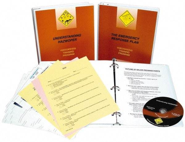 Marcom - Emergency Response: Awareness Training Series, Multimedia Training Kit - DVD, 2 Courses, English & Spanish - Apex Tool & Supply