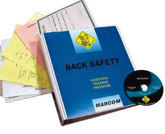 Marcom - Back Safety, Multimedia Training Kit - 21 Minute Run Time DVD, English and Spanish - Apex Tool & Supply