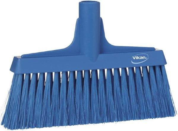 Vikan - 6-3/4" OAL Polyester Bristle Lobby Broom - 3" Bristle Length, 9-1/2" Wide - Apex Tool & Supply