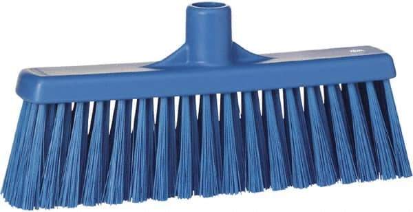 Vikan - 5-5/8" OAL Polyester Bristle Lobby Broom - 3" Bristle Length, 11" Wide - Apex Tool & Supply