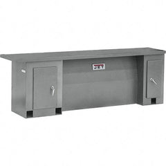 Jet - 48" Long x 40" High x 30" Deep, Lathe Cabinet Stand - Compatible with 13 x 40 Geared Head Bench Lathes - Apex Tool & Supply