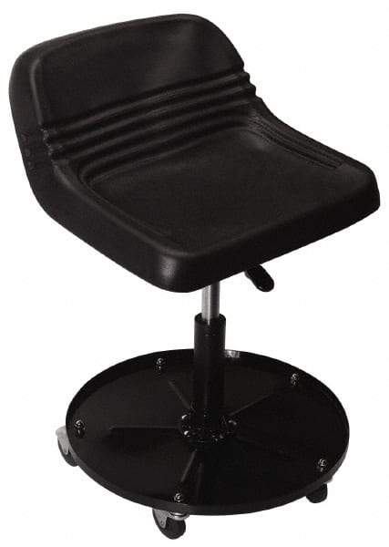 Whiteside - 330 Lb Capacity, 5 Wheel Creeper Seat with Tray - Steel, 18" Long x 22" Overall Height x 18" Wide - Apex Tool & Supply