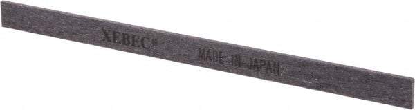 Value Collection - Rectangular, Ceramic Fiber Finishing Stick - 4" Long x 15/64" Width, 120 Grit, Fine Grade - Apex Tool & Supply
