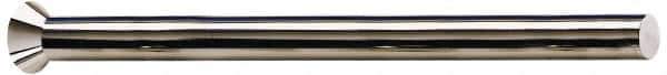 Dayton Lamina - 0.3938" Head Diam, 7/32" Shank Diam, Quill Head, High Speed Steel Solid Mold Die Blank & Punch - 60° Head Angle, 0.1532" Head Height, 2-1/2" OAL, Blank Punch, KWX Series - Apex Tool & Supply