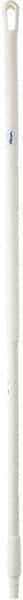Vikan - 51 x 1-1/4" Fiberglass Squeegee Handle - European Threaded Connection, White - Apex Tool & Supply