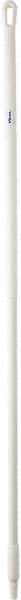 Vikan - 59 x 1-1/4" Fiberglass Squeegee Handle - European Threaded Connection, White - Apex Tool & Supply