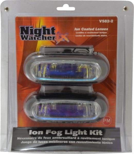 Peterson - 55 Watt Ion Blue Automotive Auxilary Light - Steel, 4.6 Amp, 12 V - Apex Tool & Supply