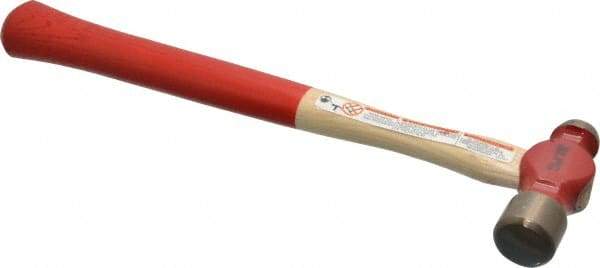 Proto - 1/4 Lb Head Ball Pein Hammer - Wood Handle with Red Laquer Grip, 11" OAL - Apex Tool & Supply