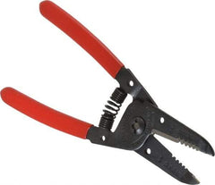 Proto - 30 to 22 AWG Capacity Wire Stripper - 6-1/16" OAL, Plastisol Handle - Apex Tool & Supply