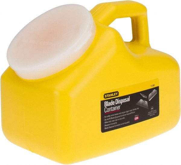 Stanley - Plastic Blade Disposal Container - Plastic - Apex Tool & Supply