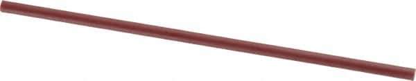 Value Collection - Round, Synthetic Ruby, Midget Finishing Stick - 100mm Long x 3mm Wide, Fine Grade - Apex Tool & Supply