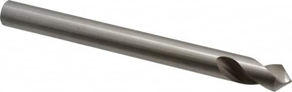Cleveland - 3/4" Body Diam, 90°, 8" OAL, Cobalt Spotting Drill - Apex Tool & Supply