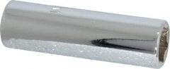 Proto - 3/8" Drive, Deep Hand Socket - 6 Points, 2-1/8" OAL, Chrome Finish - Apex Tool & Supply