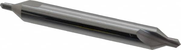 Atrax - #3 Plain Cut 60° Incl Angle Solid Carbide Combo Drill & Countersink - Apex Tool & Supply