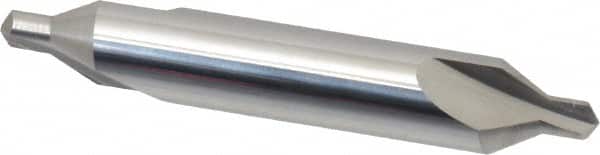 Atrax - #5 Plain Cut 60° Incl Angle Solid Carbide Combo Drill & Countersink - Apex Tool & Supply