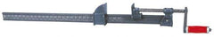 Wilton - 60" Capacity, 1-13/16" Throat Depth Bar Clamp - 6,000 Lb Clamping Pressure, 64" OAL - Apex Tool & Supply