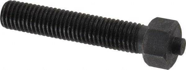 Gibraltar - 5/8-11 Thread, 7/8" Size, 3-27/32" Long, Black Oxide Coated, Steel, Lead Alloy Clamp Rest & Support - 2-15/16" Thread Length, 11/32" Pin Diam x 3/16" Pin Height, 1/2" Nut Height - Apex Tool & Supply