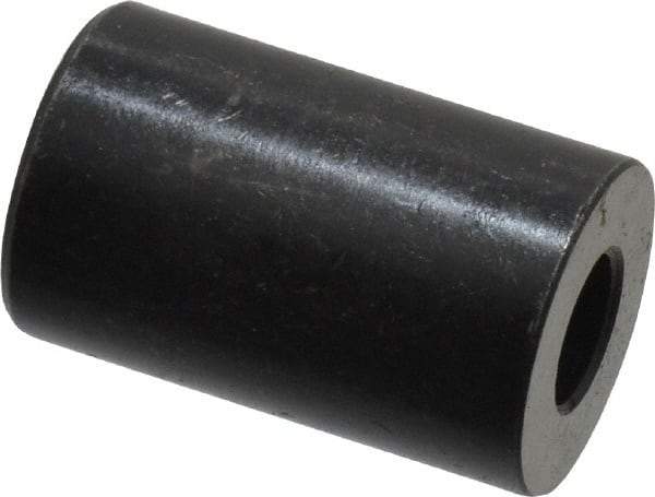 Gibraltar - 1" OAL, 5/8" OD, Heat Treated Steel, Counterbored Rest Button - Black Oxide Coating - Apex Tool & Supply