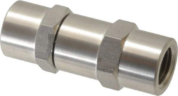 Ham-Let - 1/4" Stainless Steel Check Valve - Inline, FNPT x FNPT, 3,000 WOG - Apex Tool & Supply