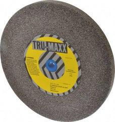 Tru-Maxx - 36 Grit Aluminum Oxide Bench & Pedestal Grinding Wheel - 12" Diam x 1-1/4" Hole x 1" Thick, 2705 Max RPM, P Hardness, Very Coarse Grade , Vitrified Bond - Apex Tool & Supply