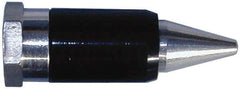 Coilhose Pneumatics - Blow Gun Safety High Flow Nozzle - 1/2-27 UNS, 2" Long, Aluminum - Apex Tool & Supply