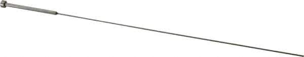 Gibraltar - 3/64" Pin Diam, 1/4" Head Diam x 1/8" Head Height, 10" OAL, Shoulder Ejector Pin - Steel - Apex Tool & Supply