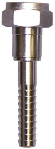 SuperKlean - FGHT x 1/2" Hose Barb, FGHT x Hose Barb Swivel - Stainless Steel - Apex Tool & Supply
