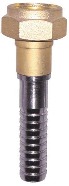 SuperKlean - 3/4 FGHT x 5/8" Hose Barb, FGHT x Hose Barb Swivel - Brass & Stainless Steel - Apex Tool & Supply