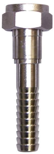 SuperKlean - FGHT x 5/8" Hose Barb, FGHT x Hose Barb Swivel - Stainless Steel - Apex Tool & Supply