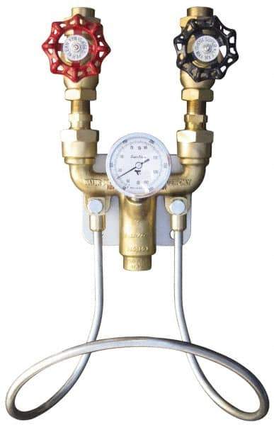 SuperKlean - 150 Max psi, Brass Water Mixing Valve & Unit - FNPT End Connections - Apex Tool & Supply