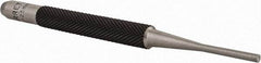 Starrett - 3/32" Pin Punch - 4" OAL, Steel - Apex Tool & Supply