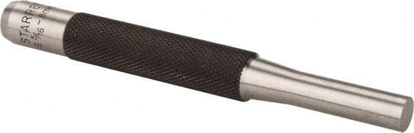 Starrett - 5/16" Pin Punch - 4" OAL, Steel - Apex Tool & Supply