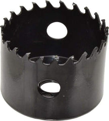 Starrett - 2-1/2" Diam, 1-5/8" Cutting Depth, Hole Saw - Carbide-Tipped Saw, Toothed Edge - Apex Tool & Supply
