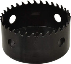 Starrett - 3-5/8" Diam, 1-5/8" Cutting Depth, Hole Saw - Carbide-Tipped Saw, Toothed Edge - Apex Tool & Supply
