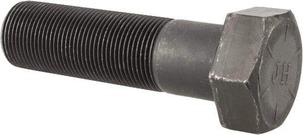 Value Collection - 1-1/4 - 12 UNF, 4-1/2" Length Under Head Hex Head Cap Screw - Partially Threaded, Grade 8 Alloy Steel, Uncoated, 1-7/8" Hex - Apex Tool & Supply