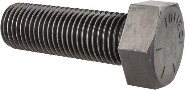 Value Collection - 1-1/2 - 6 UNC, 4-1/2" Length Under Head Hex Head Cap Screw - Fully Threaded, Grade 8 Alloy Steel, Uncoated, 2-1/4" Hex - Apex Tool & Supply