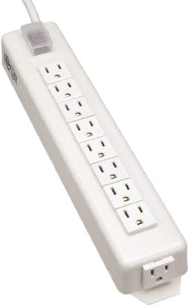 Tripp-Lite - 9 Outlets, 120 VAC15 Amps, 15' Cord, Power Outlet Strip - Keyhole, Tab Mount, 5-15 NEMA Configuration, 13-3/4" Strip - Apex Tool & Supply