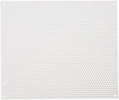 Cooper B-Line - 10-7/8" OAW x 12-7/8" OAH Powder Coat Finish Electrical Enclosure Perforated Panel - 14" x 12" Box, 16 Gauge Steel, Use with 14126-12CHC/14126-12CHCS/14128-12CHC - Apex Tool & Supply