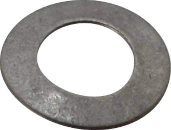 Gardner Spring - 3/32" Bolt, 0.093" ID, Grade 302 Stainless Steel, Belleville Disc Spring - 3/16" OD, 0.013" High, 0.007" Thick - Apex Tool & Supply