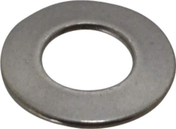 Gardner Spring - #8 Bolt, 0.164" ID, Grade 302 Stainless Steel, Belleville Disc Spring - 0.343" OD, 0.028" High, 0.019" Thick - Apex Tool & Supply